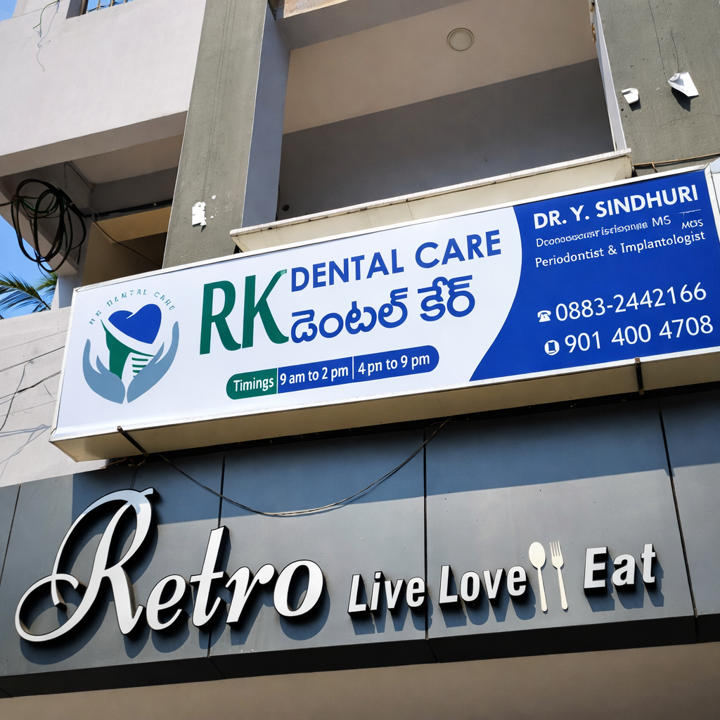 RK Dental Entrance
